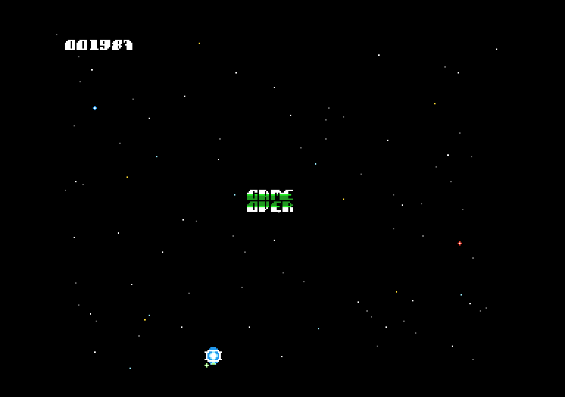 Invasion of the Emerald Saucers atari screenshot